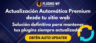 Actualizacion Automatica Premum usando el plugin AutoUpdater en Plugins WP